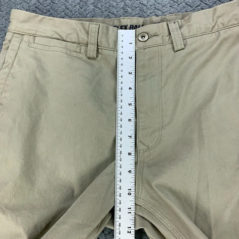 Duluth Trading Co Flex Ballroom Khakis Men's 34x30 (Fits 36x28) Beige Trim Fit